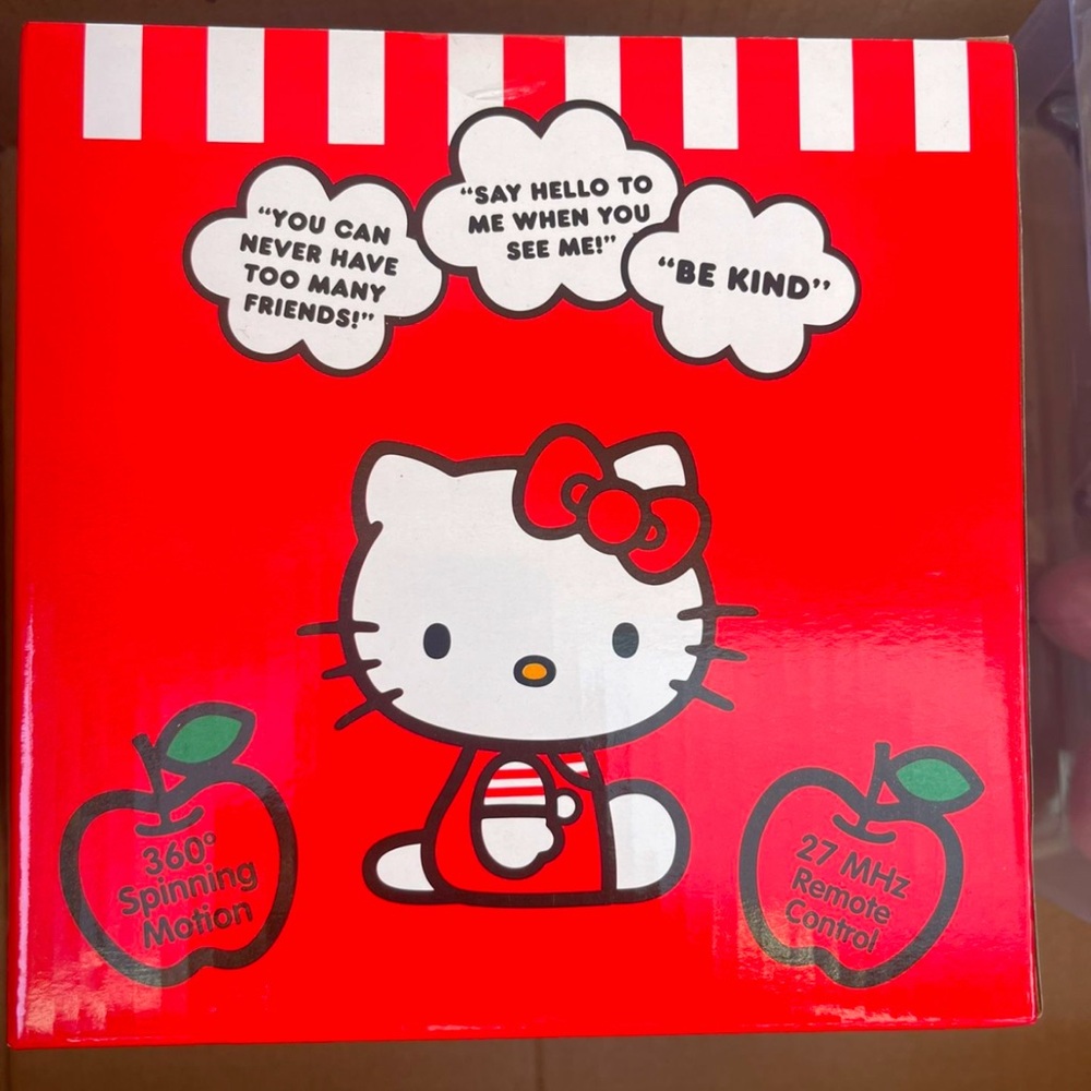 Hello Kitty Red Remote Control Driving Teacup - Picture 4 of 7